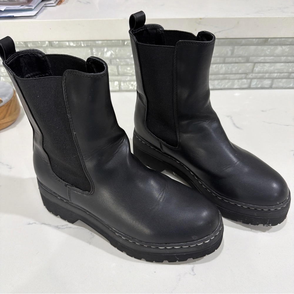 MIA Black Ankle Booties